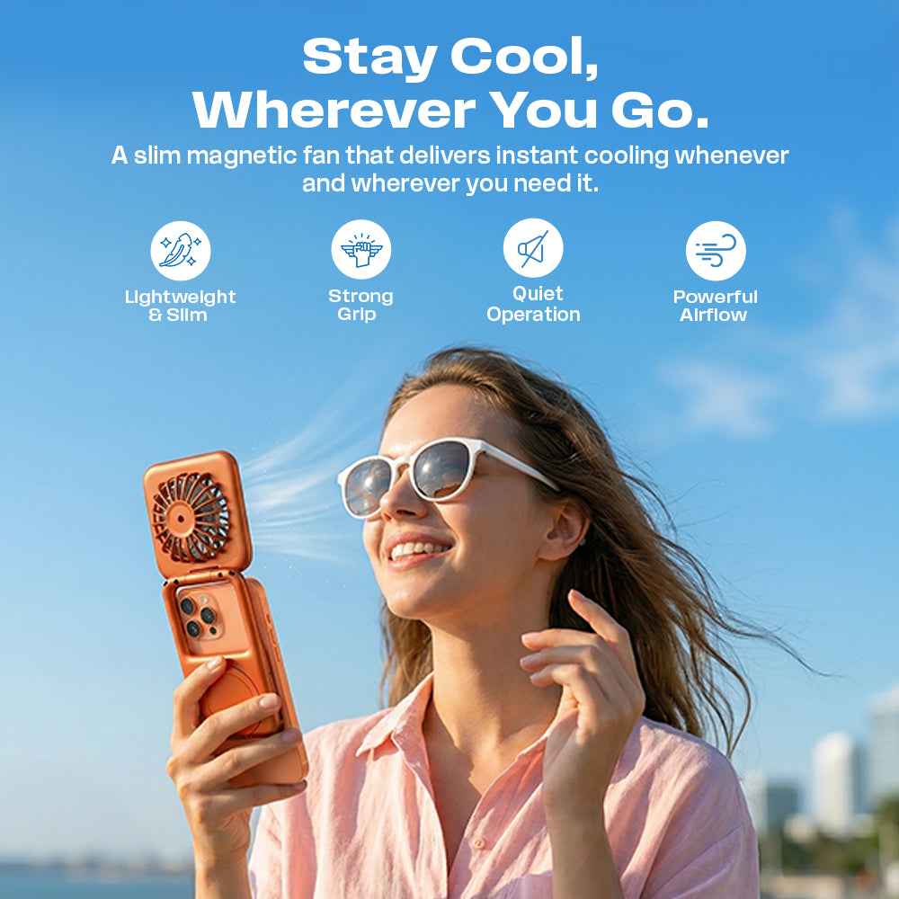 ZOVO Fan Pro - Magnetic Cooling Fan for Magsafe Mobile Phones