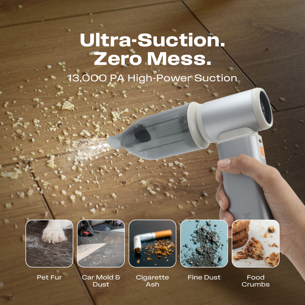 ZOVO Clean - Turbo Fan + Vacuum Cleaner