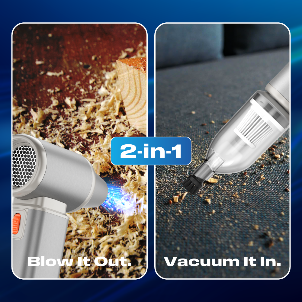 ZOVO Clean - Turbo Fan + Vacuum Cleaner