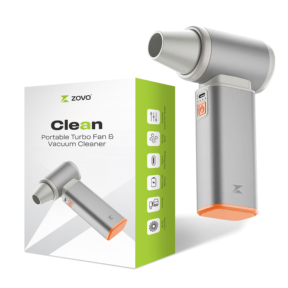 ZOVO Clean - Turbo Fan + Vacuum Cleaner