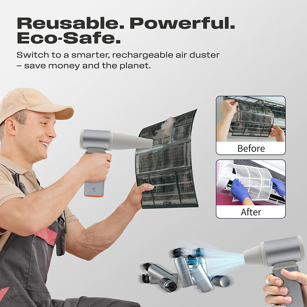 ZOVO Clean - Turbo Fan + Vacuum Cleaner