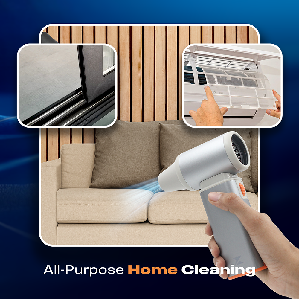 ZOVO Clean - Turbo Fan + Vacuum Cleaner