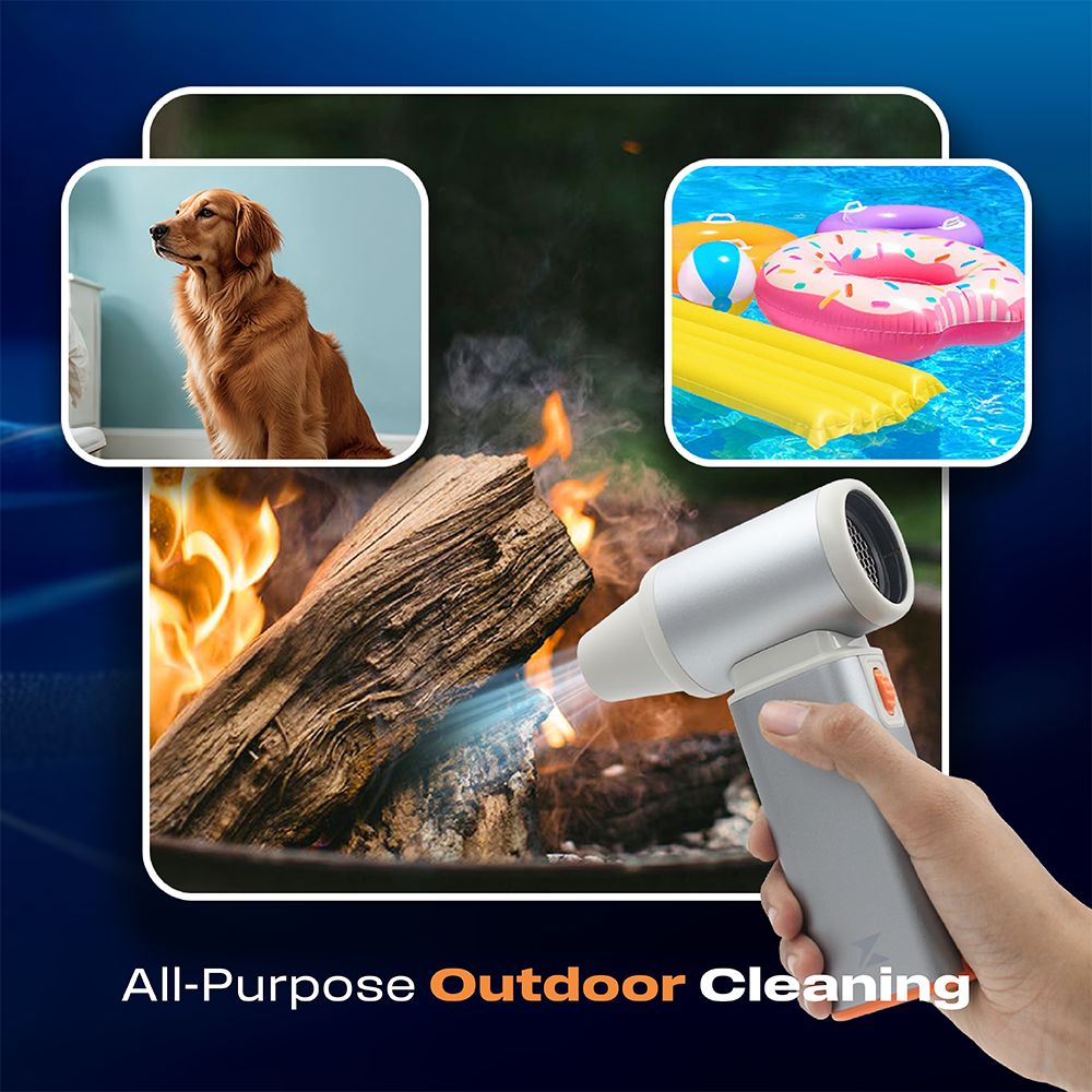 ZOVO Clean - Turbo Fan + Vacuum Cleaner